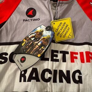 Pactimo Scarlet Fire Racing Cycling Jersey – NEW WITH TAGS